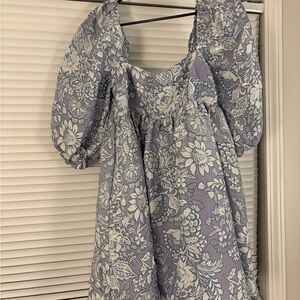 Floral Puff Sleeve Dress